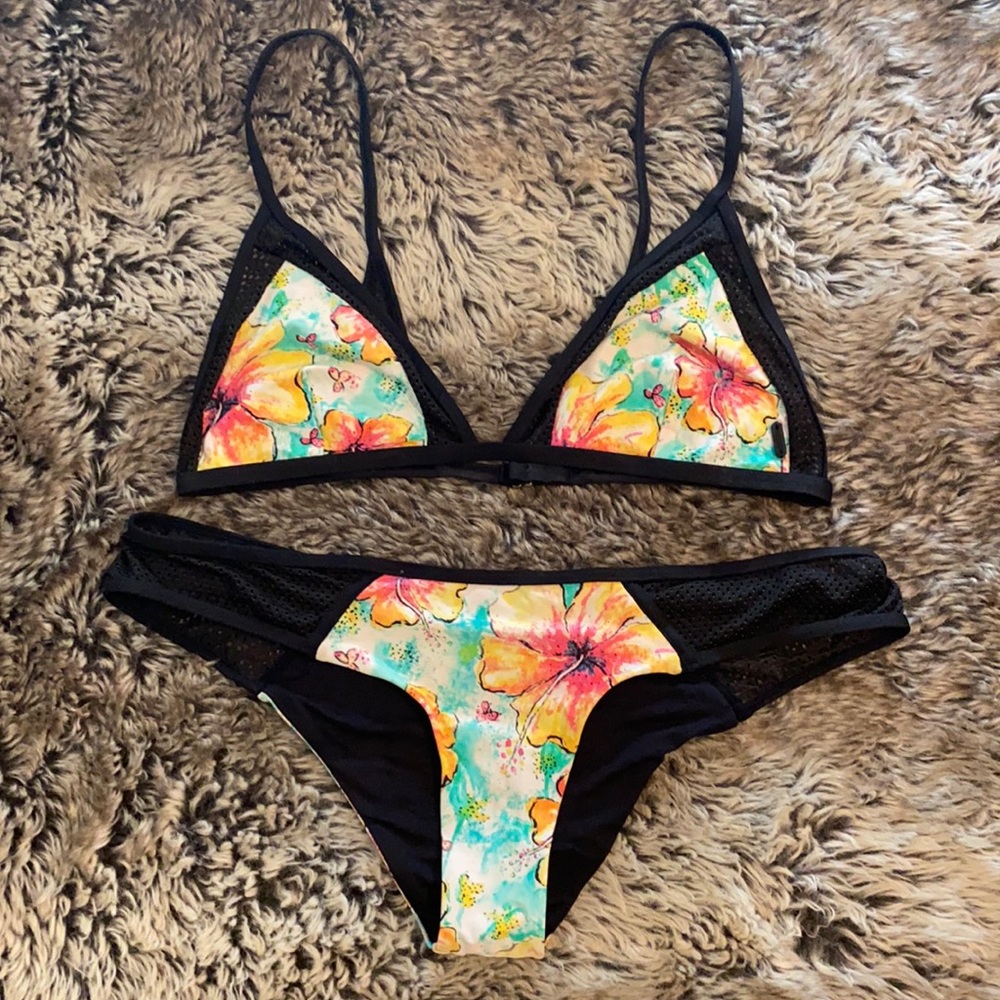 Two piece bathing suit